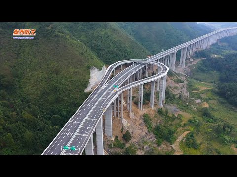 This High-Speed Turnaround Built On This Mountain In China Is A Marvel In Engineering