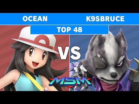 MSM 223 - Ocean (Pkmn Trainer) Vs TG | K9sbruce (Wolf) Winners Top 48 - Smash Ultimate