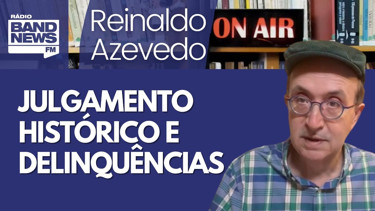 Reinaldo: Julgamento já nasce histórico;  Bolsonaro, Tarcísio e Eduardo em delírio. E o abismo
