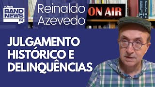 Reinaldo: Julgamento já nasce histórico;  Bolsonaro, Tarcísio e Eduardo em delírio. E o abismo