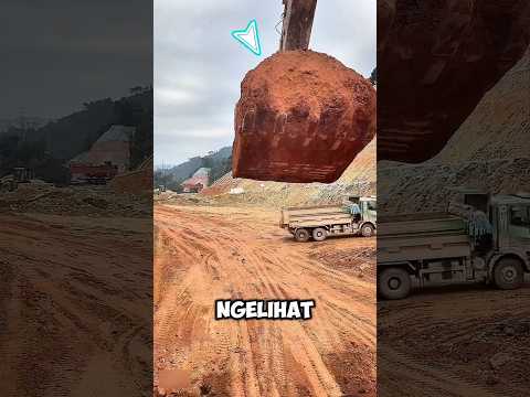 Bucket Raksasa vs Truk 