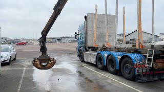 Timmerrede Palfinger/Exte med kran till karrosseri til lastbil med tippelad | Billede 4 - Autoline