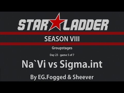 Dota 2 - Na'Vi vs Sigma.int - StarLadder Season VIII
