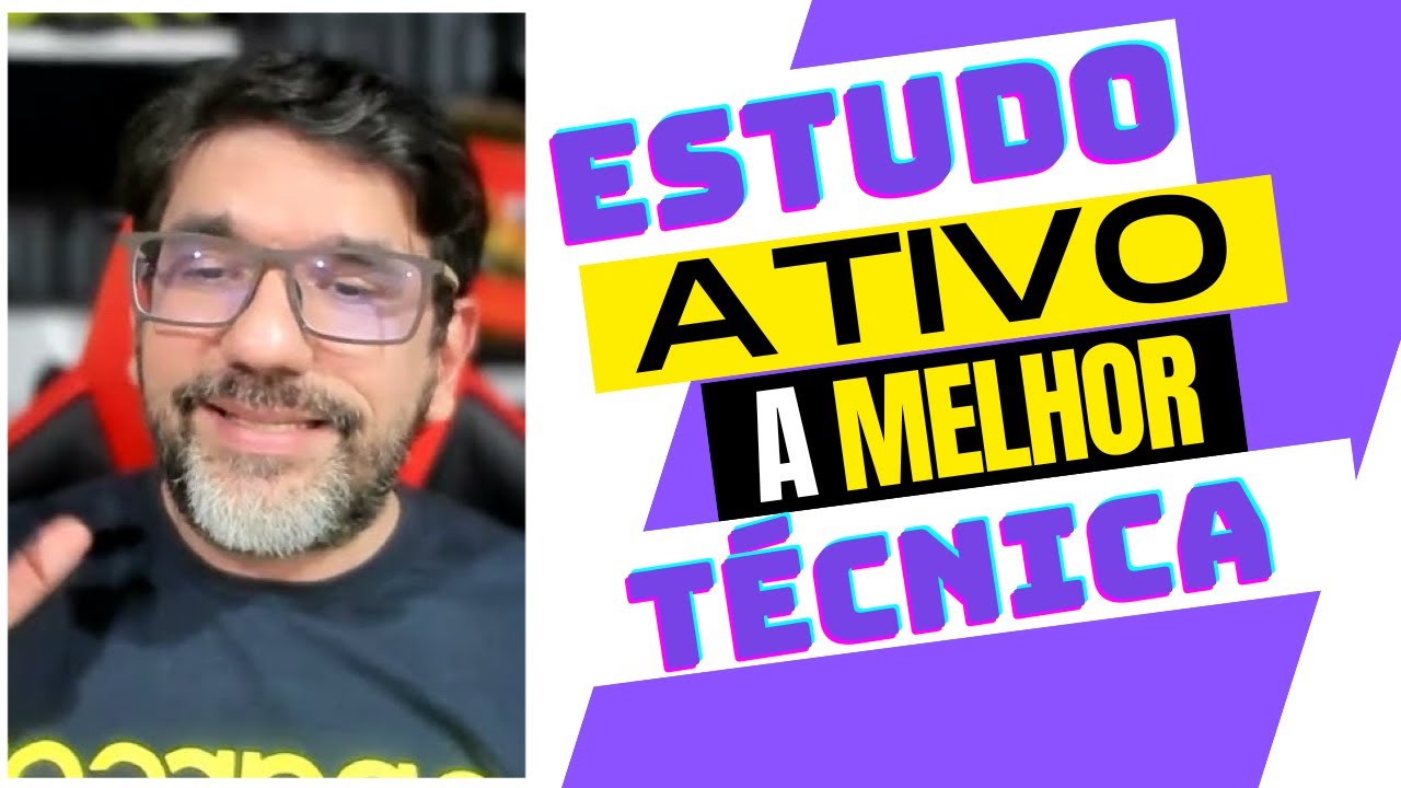 🔴😱 ESTUDO ATIVO + PRÁTICA ESPAÇADA (MELHOR TÉCNICA SEGUNDO A CIÊNCIA) 🔴