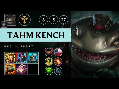 Tahm Kench Support vs Leona - NA Grandmaster Patch 25.13