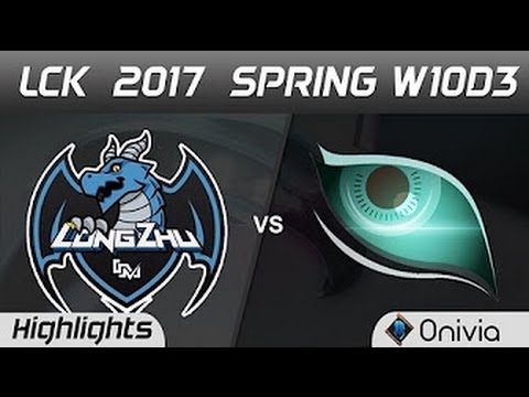 LZ vs KDM Highlights Game 3 LCK Spring 2017 W10D3 Longzhu vs Kongdoo Monster