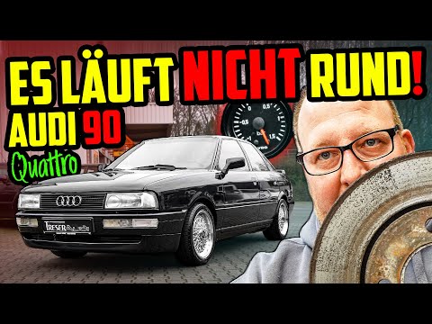 Unerwartete PROBLEME! - Audi 90 Quattro Treser - Probefahrt OHNE 3. Gang!