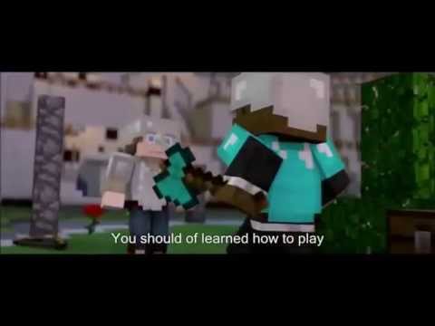 Minecraft "The Hunger Games Song" by TheBajanCanadian with Lyrics