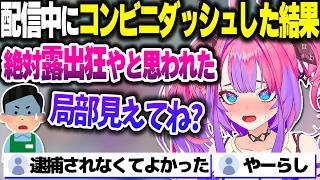 配信中にコンビニダッシュを決めた結果、パ●ツ丸出しの露■狂となってしまったヴィヴィたん【ホロライブ切り抜き/綺々羅々ヴィヴィ/FLOW GLOW/DEV_IS】