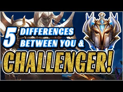 5 Differences Between A Challenger Player & You (All Roles - Jungle Focus)
