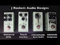 J. Rockett Audio Jet Series-Limited Run Anniversary Pedals Demo Video by Shawn Tubbs