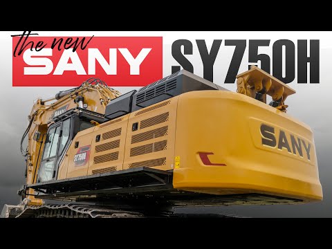 The SY750H is SANY's Biggest Machine Yet!