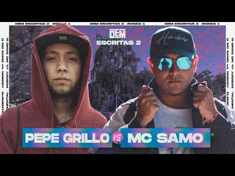PEPE GRILLO vs. MC SAMO: Semifinal | #cyberDEM Escritas II 2020