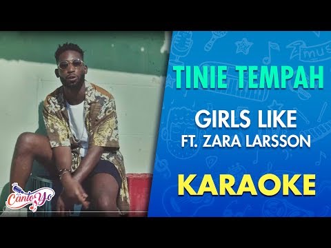 Tinie Tempah - Girls Like ft. Zara Larsson (Karaoke) | CantoYo