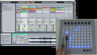 Video thumbnail for Livid Block controller and Ableton Live by lividTV