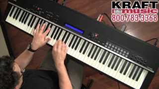 Video thumbnail for Kraft Music - Yamaha CP4 STAGE Digital Piano Demo with Blake Angelos by Kraft Music