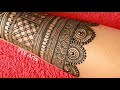 The Best 24 Bridal Simple Back Side Arabic Dulhan Mehndi Design