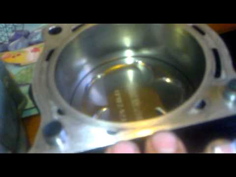WR450 OEM Cylinder + piston 95mm vs Max power bigbore 99m 523