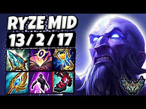 Ryze vs Taliyah MID [ Doinb ] Patch 25.13 Korea Challenger ✅