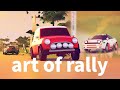 Vídeo de jogabilidade de Art of Rally  Mac