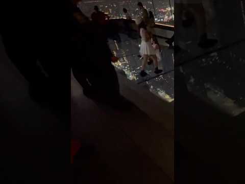 #travel #highrisebuilding Kingpower Mahanakhon Glass skywalk N5