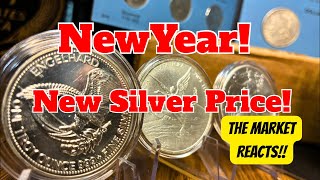 Silver Market Shock! Spot Price Moves as New Year Trading Begins