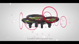 Syma X26 s čidly proti nárazu