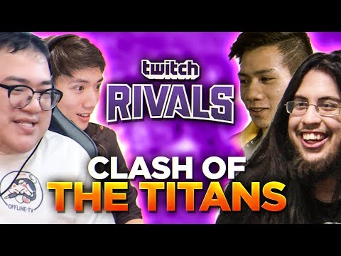 CLASH OF THE TITANS | TWITCH RIVALS vs. IMAQTPIE & SHIPHTUR Game #1