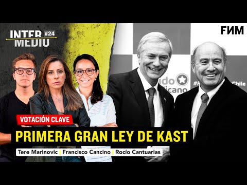 Kast lleva importante ley al Congreso l T. Marinovic, R. Cantuarias y F. Cancino en Intermedio FNM