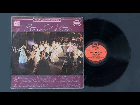 Strauss Waltzes by Julius Rudel, The Vienna State Opera Orchestra (1971)