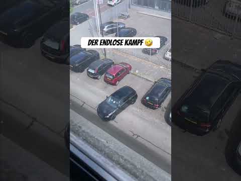 Die endlose Parklücke – Sie hat gekämpft! 🚗💨 #fypシ゚viral #fyp #shorts #viral #parking #trending