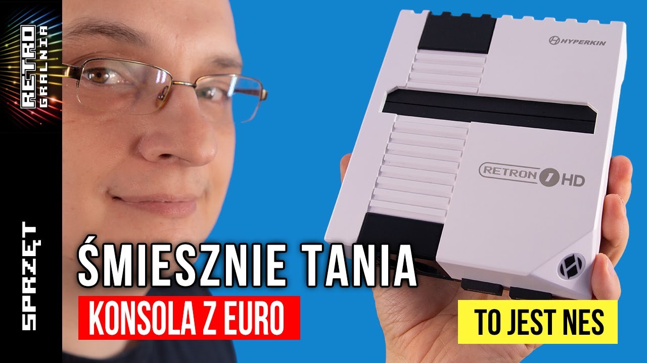 🎮 Firmowy klon konsoli NES ze sklepu Euro RTV - Hyperkin RetroN 1 HD - Recenzja [RG#504]
