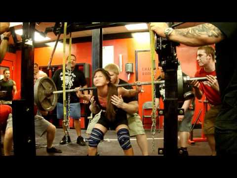 Angie Cervantes 114 @ SPF Longhorn Powerlifting Classic 04/07/12