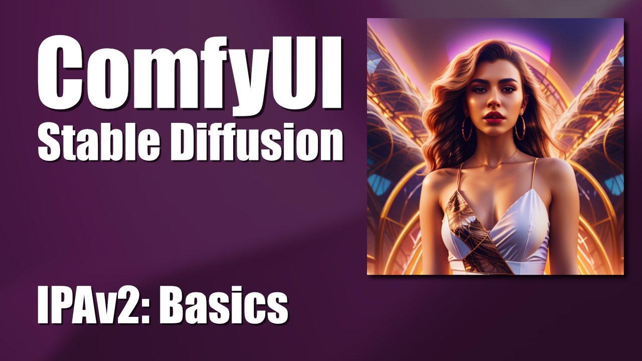 ComfyUI: IPAdapter v2 Basics | Stable Diffusion | German | English Subtitles