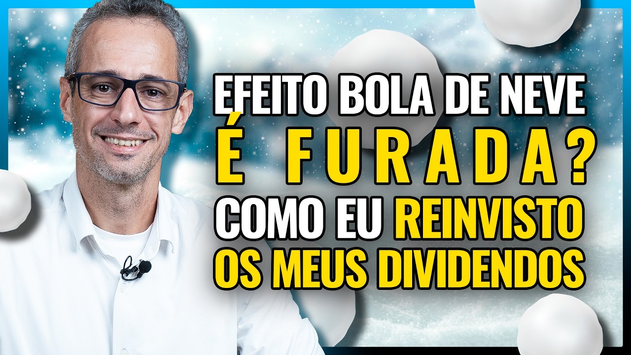 COMO REINVESTIR DIVIDENDOS DE FII NA PRÁTICA | EFEITO BOLA DE NEVE NOS FUNDOS IMOBILIÁRIOS