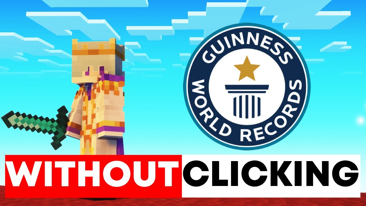 Beating 3 Bedwars World Records without clicking