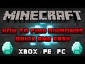 Minecraft - How to Find Diamonds, Gold, and Iron ...