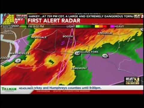 [WLBT] Rolling Fork Tornado Emergency Coverage (March 24, 2023)