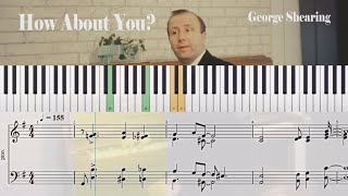 How About You? - George Shearing | Piano Sheet Music