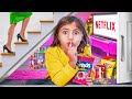 I Built a SECRET ROOM to Hide From My Mom! ft/ Rebecca Zamolo
