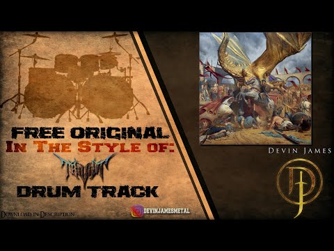 Trivium Styled Free Original Drum Track - 159 BPM (FREE DOWNLOAD)