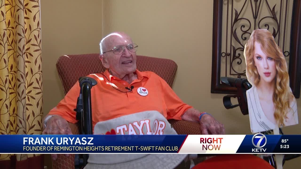 95-year-old local retirement home resident starts his own Taylor Swift fan club