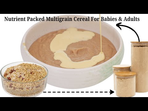The Best TOM BROWN Recipe| Multi Grain Weight Gain Cereal For Kids & Adults