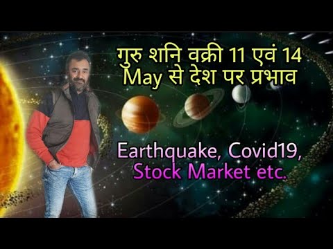 Earthquake Prediction DATE WISE on 11 May DELHI came TRUE | Saturn Jupiter Retrogression 11&14 May