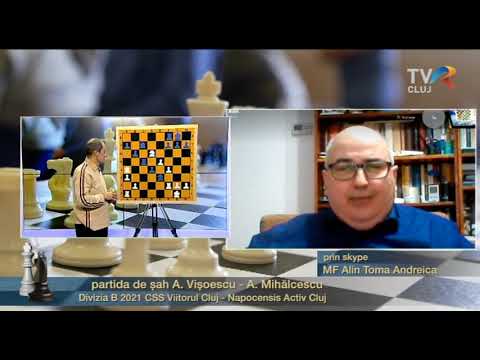 Emisiunea 309 - "Divizia B 2021 - partida de șah Alexandru Vișoescu - Alexandru Mihălcescu"