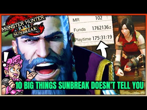 The Top 10 Things You NEED to Know Before Playing Sunbreak - Don't Ruin Your Save! (Spoiler Free)