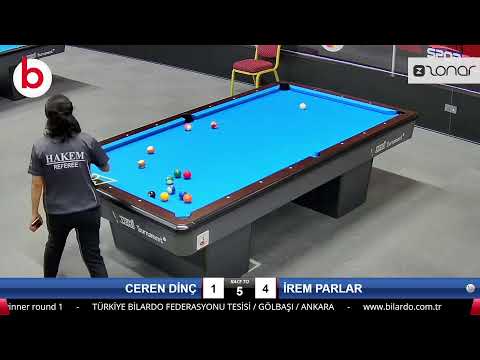 CEREN DİNÇ & İREM PARLAR Bilardo Maçı - 