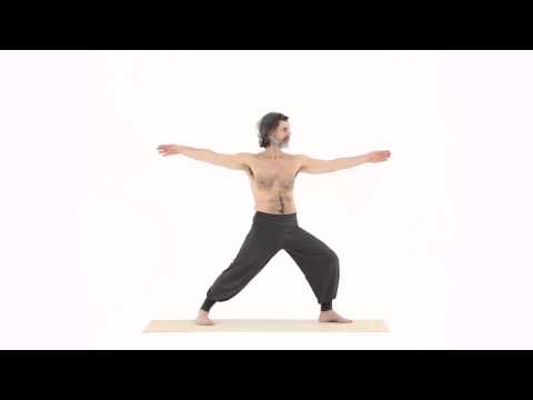 Kriegerhaltung 1 und 2 - Virabhadra Asana
