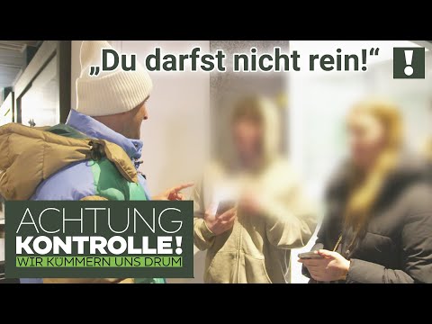 "Du bist aber einfallsreich!" ABGEWIESENER Partygast kommt verkleidet wieder? | Achtung Kontrolle