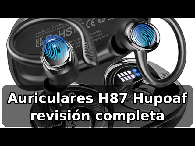 Vídeo relacionado con Auriculares Inalámbricos Bluetooth, Auriculares Bluetooth 5.4 con Controlador de 14,2 mm, Sonido Envolvente, 48H Cascos Inalámbricos con Reducción de Ruido, Pantalla LED, IP7 Impermeable, Blanco